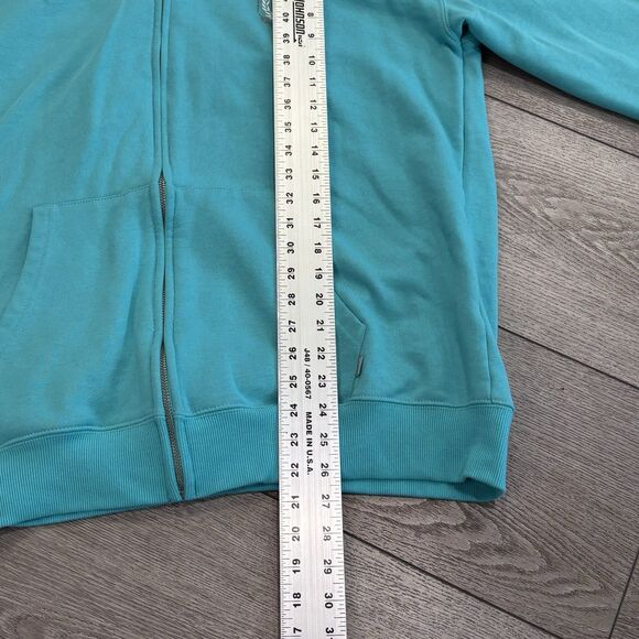 Dixxon Flannel Company Mens Large Full Zip Blue Hoodie Working Class Heroes - Picture 6 of 9